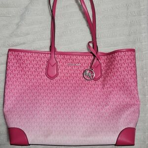 Michael Kors Gradient Pink Tote
